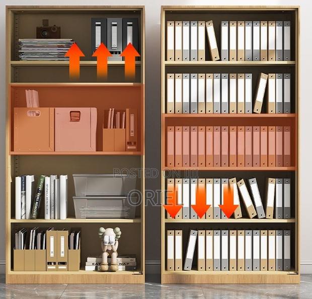 Office Cabinet : Office Steel 2-Door Brown Filing Cabinet - thumbnail 4