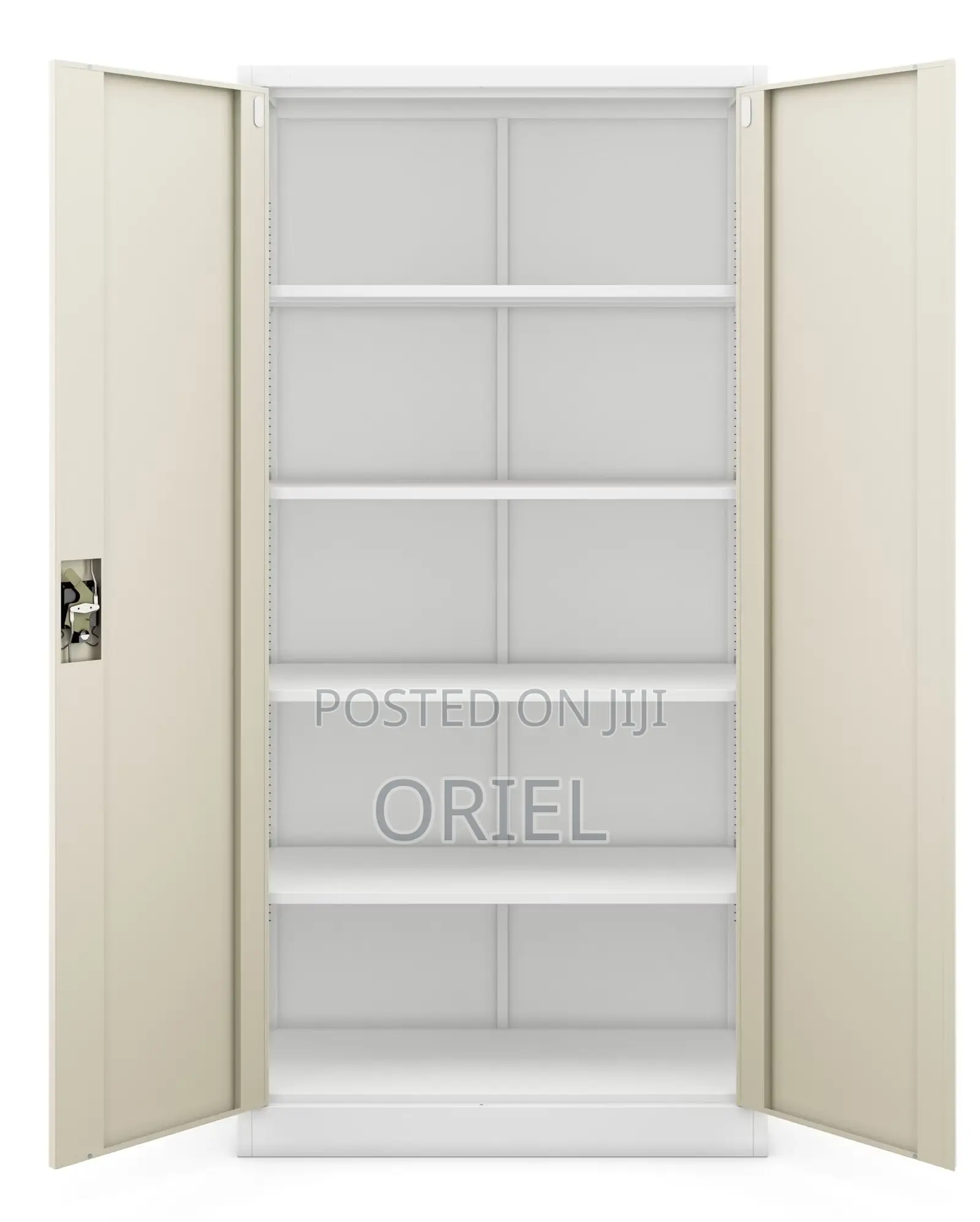 Office Cabinet : Office Steel 2-Door Brown Filing Cabinet