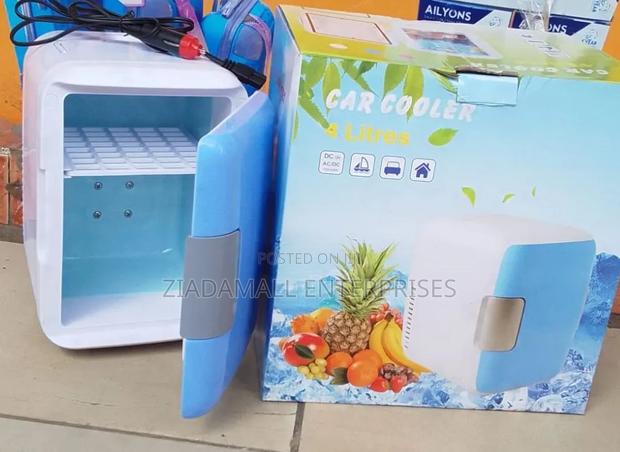 Ac Dc Car Fridge 4l,Stay Fresh Anywhere With Dual-Power Cooling