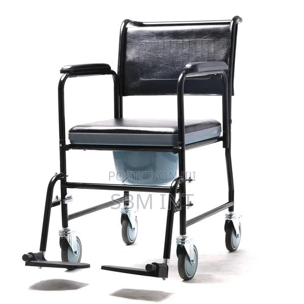 Commode Chair With Wheels
