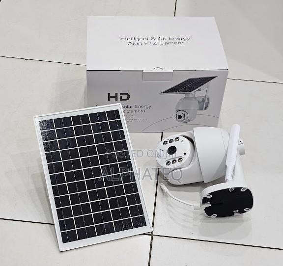 Smart Solar CCTV Camera With Motion Sensor Alarm Ubox 4g Solar CCTV - main view