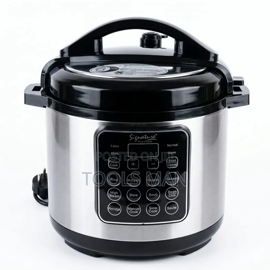 Signature 6l Digital Electric Pressure Cooker Multi-Cooker.