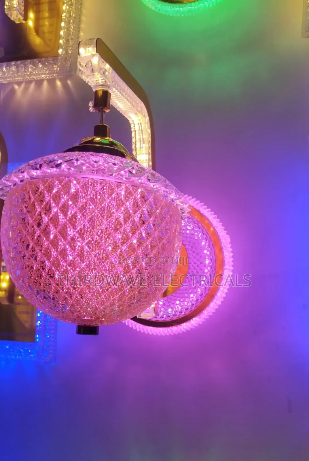 Beautiful Design Modern Crystal-Studded Led Wall Lamp Light Sq8