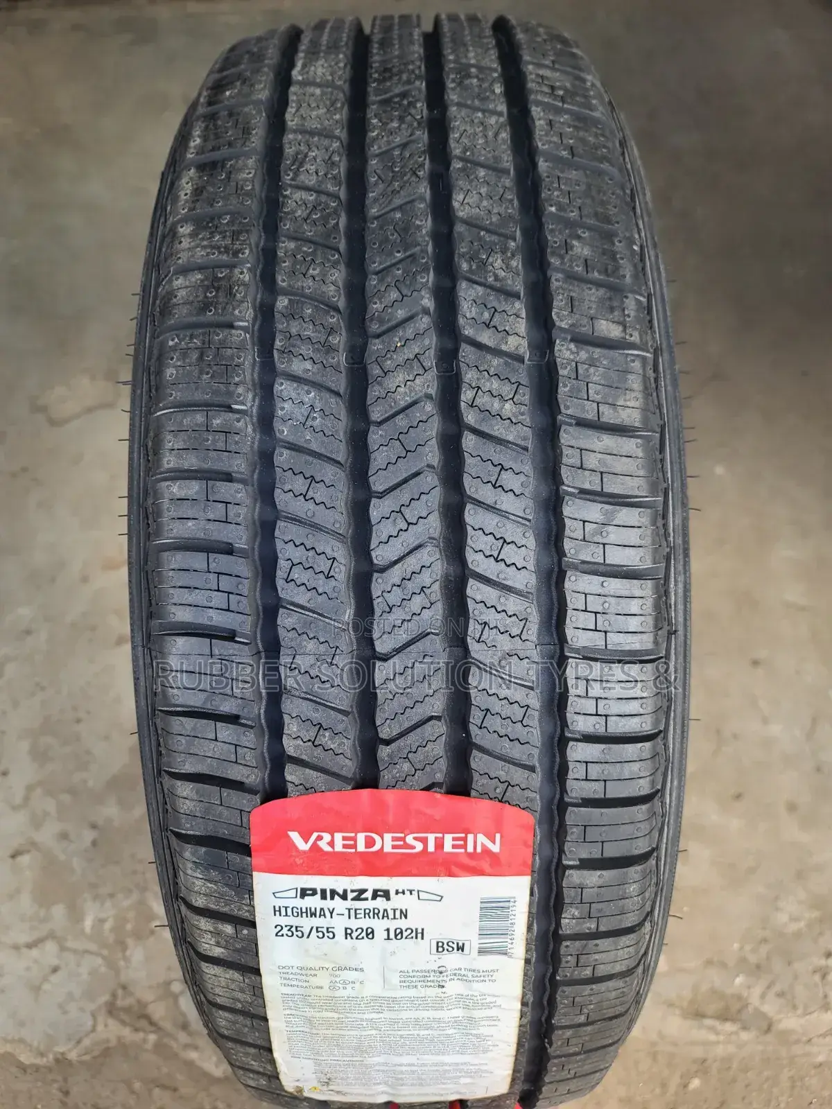 235 /55 R20 Vredestein Tyres 108h Pinza H/T [Made in India]