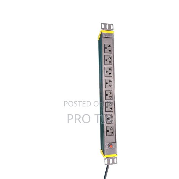 MTN 8 -Way Uk Plug Pdu Aluminium
