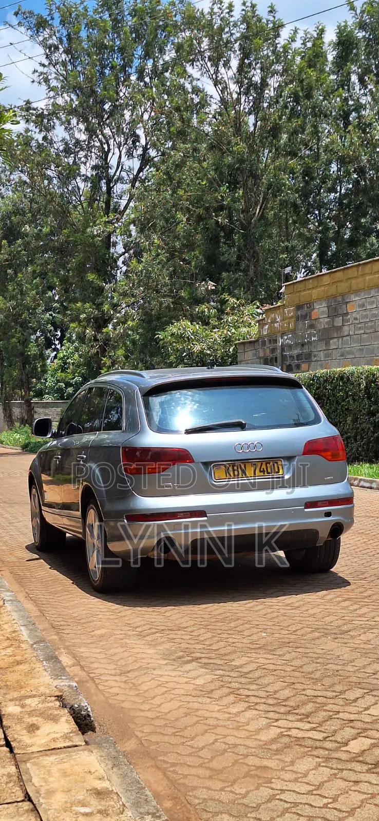 Audi Q7 2007 Gray