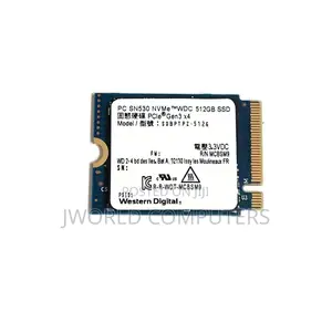 Western Digital 512gb SSD Nvme Hard Disk