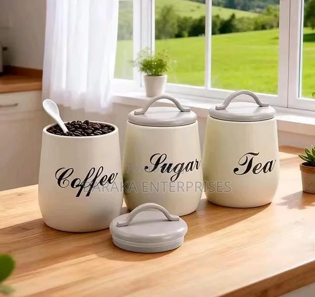 Sugar, Tea, Coffee Canisters - thumbnail 3