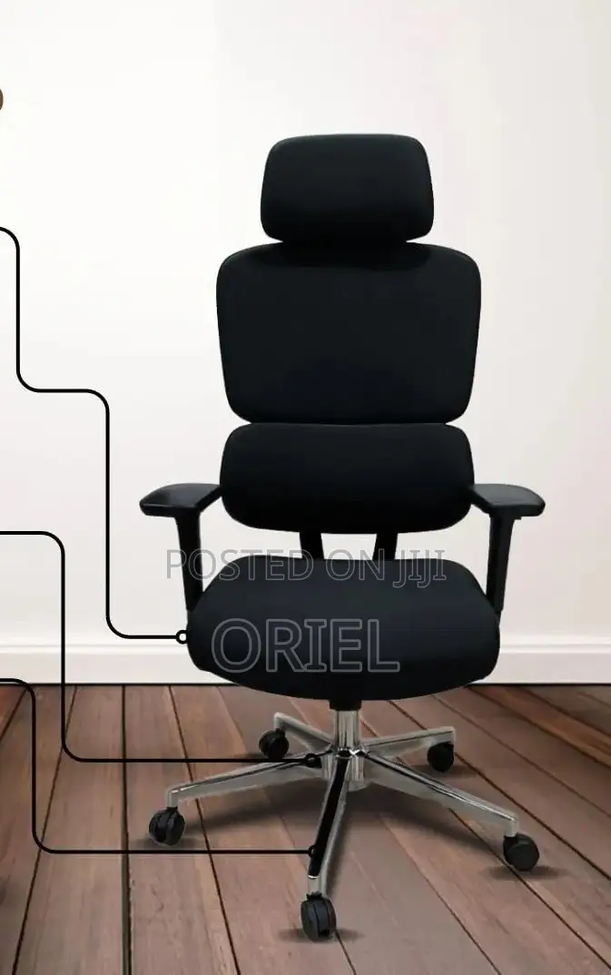 Office Chair : Orthopedic Fabric Office Chair