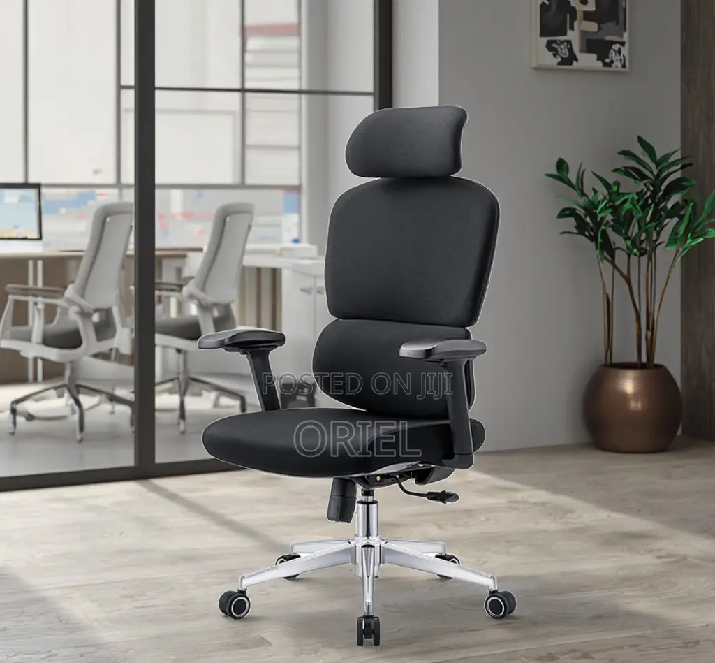 Office Chair : Orthopedic Fabric Office Chair