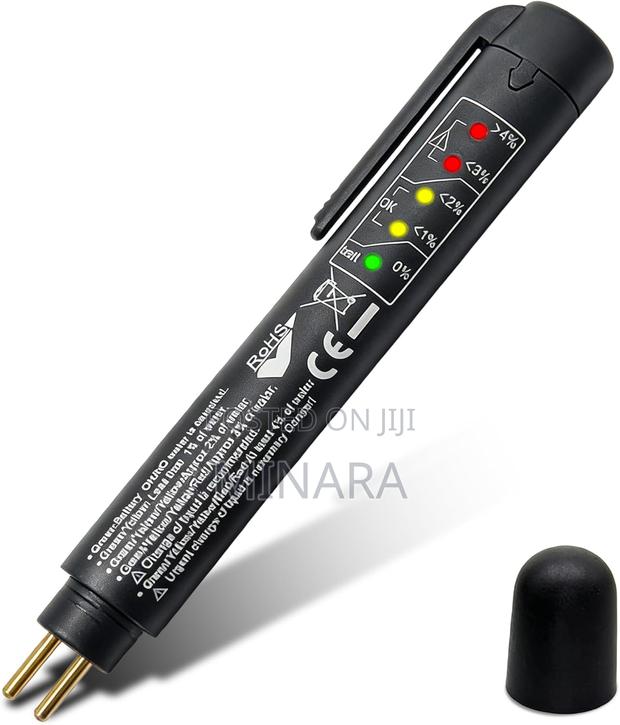 Automotive Brake Fluid Tester, Dot3 Dot4 Dot5 Brake Oil Moisture Pen
