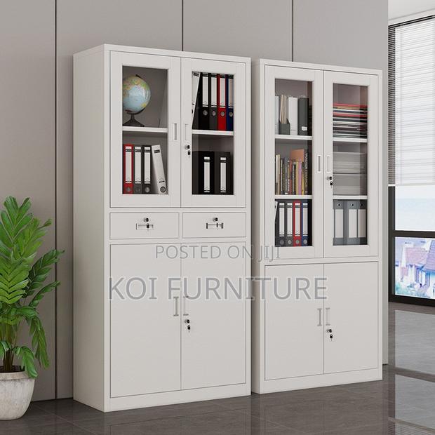Office Cabinet : Lockable Metallic Office Filing Cabinets - thumbnail 4