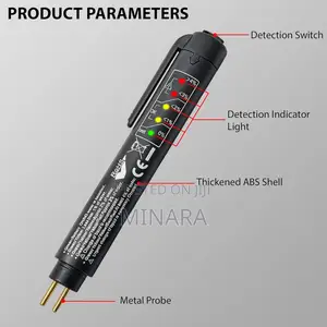 Automotive Brake Fluid Tester, Dot3 Dot4 Dot5 Brake Oil Moisture Pen