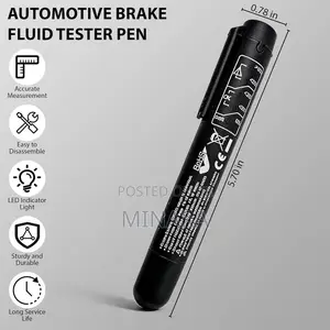 Automotive Brake Fluid Tester, Dot3 Dot4 Dot5 Brake Oil Moisture Pen
