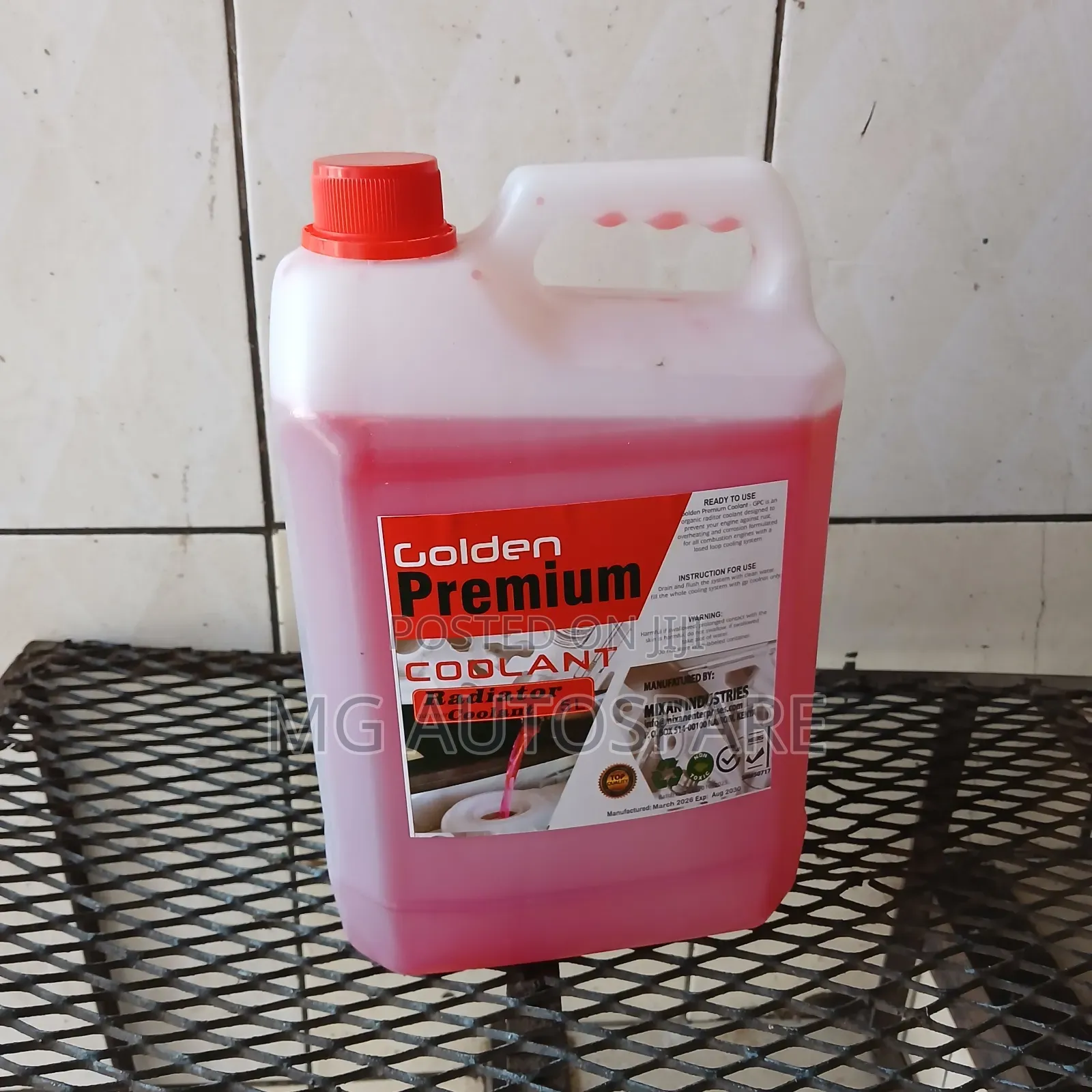 Radiator Coolant Red 5 Liters