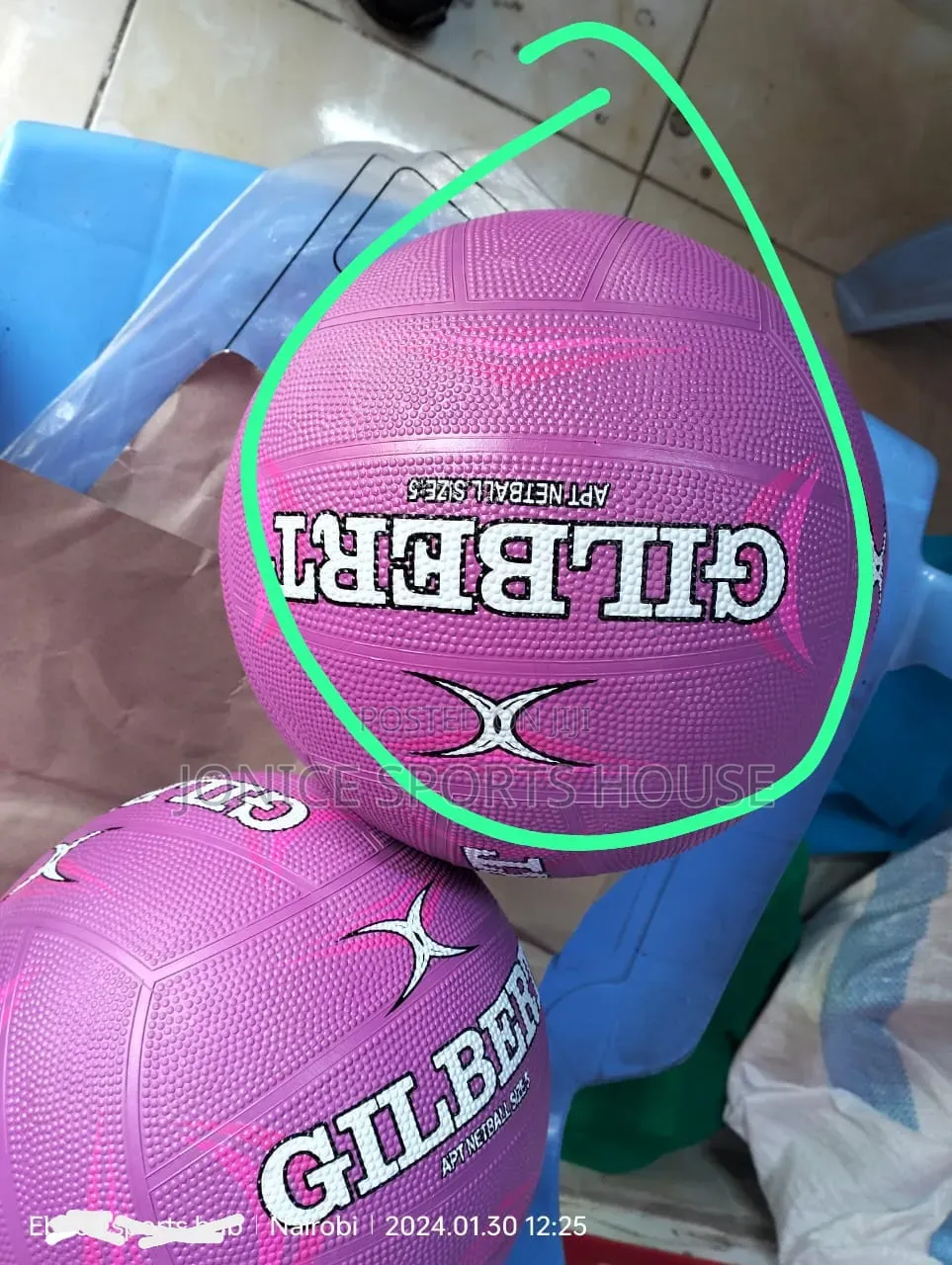 Gilbert Netball Balls