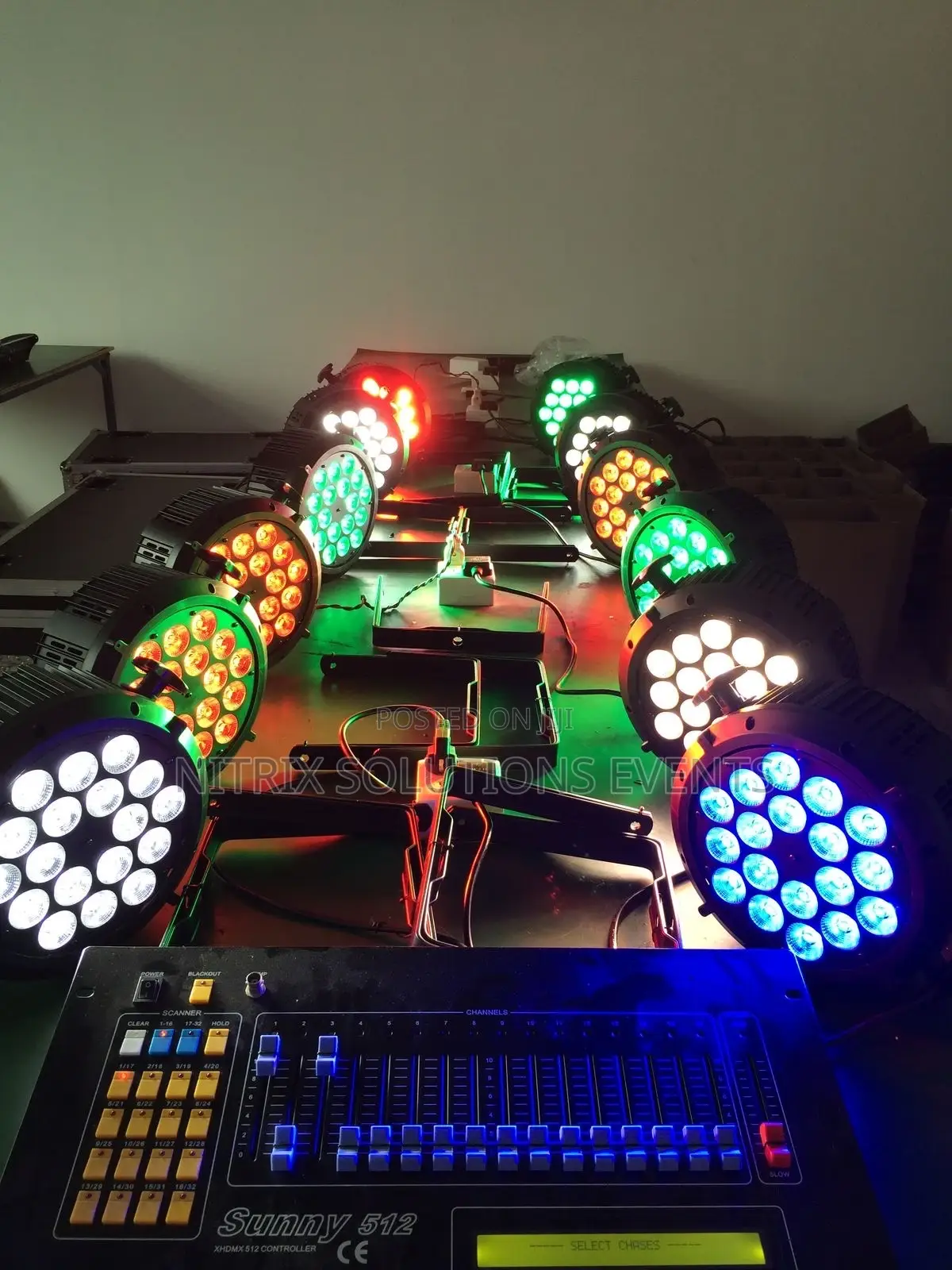 Stage Lights Available