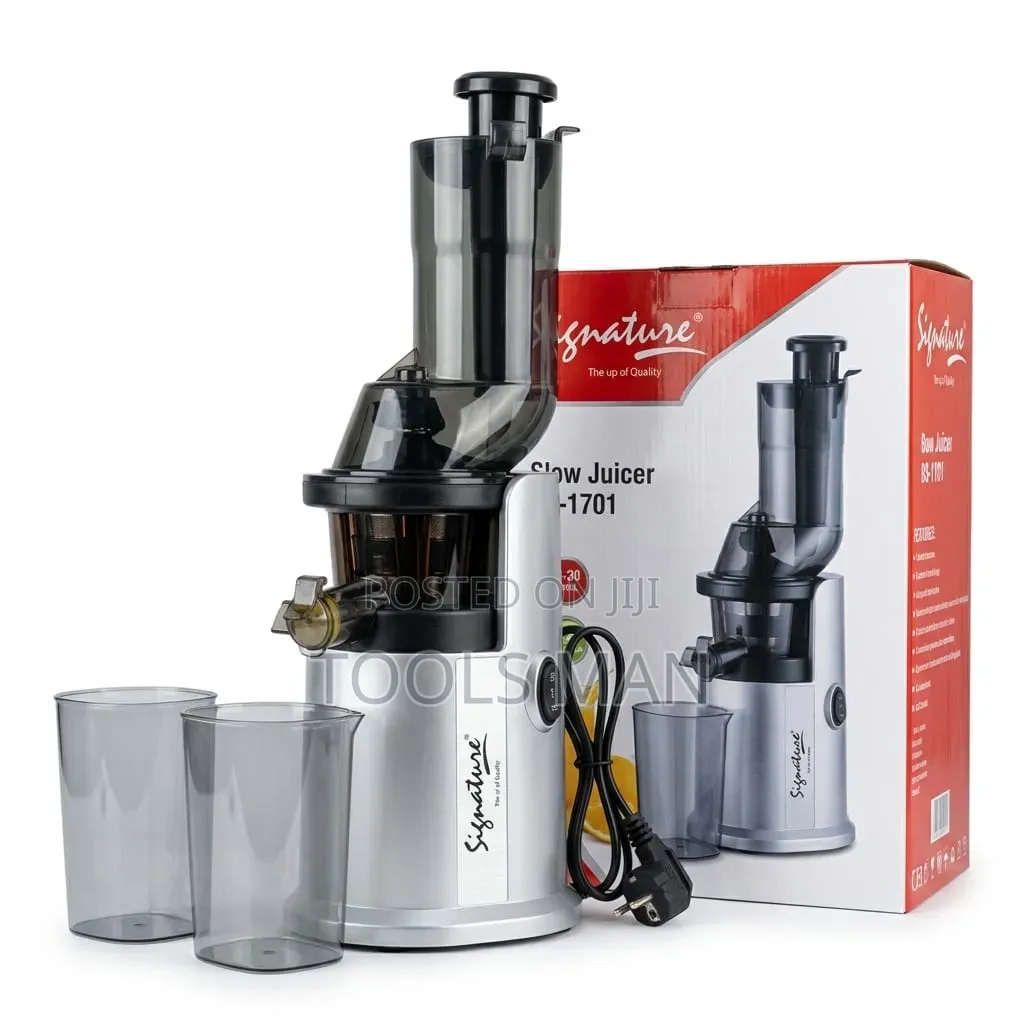 Signature Bs-1701 Cold Press Slow Juicer.