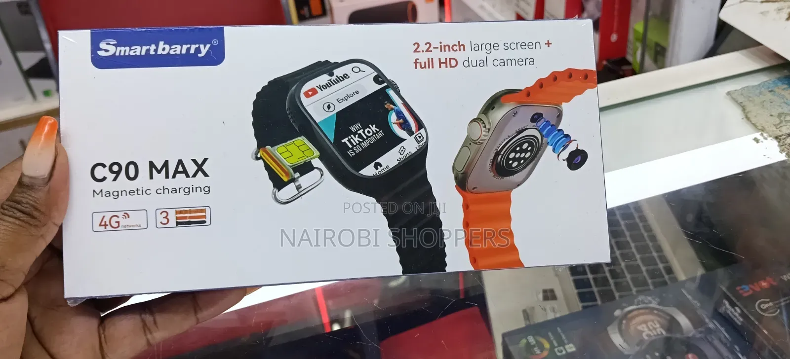Smart Watch With Sim Card Slot / Smartbarry