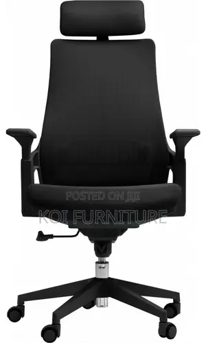 Office Chair : Crosby High-Back Ergonomic Office Chair.