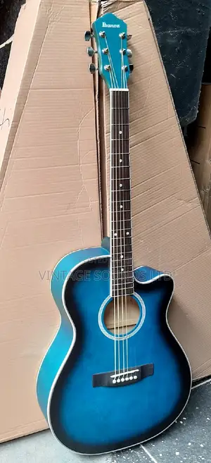40 Inches Box Acoustic Guitar ( Blue)
