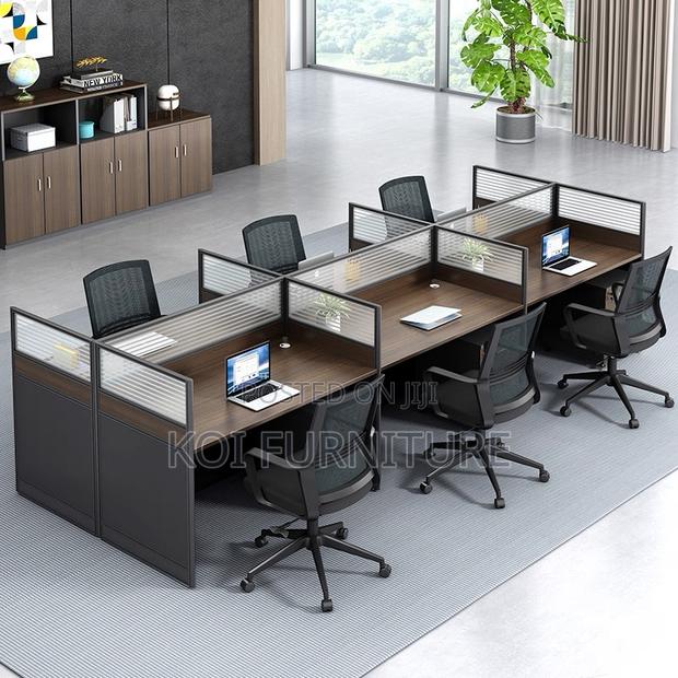 Office Chair : 6-Way Modular Office Workstation. - thumbnail 5