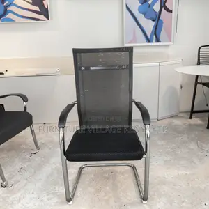 Breathable Arm Mesh Guest Office Seat