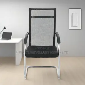 Breathable Arm Mesh Guest Office Seat