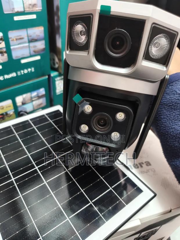 Solar Light V380 Two-Way Talk CCTV 4g Dual Lens CCTV - main view