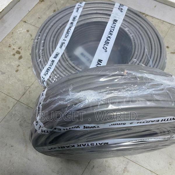 Flat Electrical Cable 1.5mm 90m – Twin Earth PVC Insulated Wire