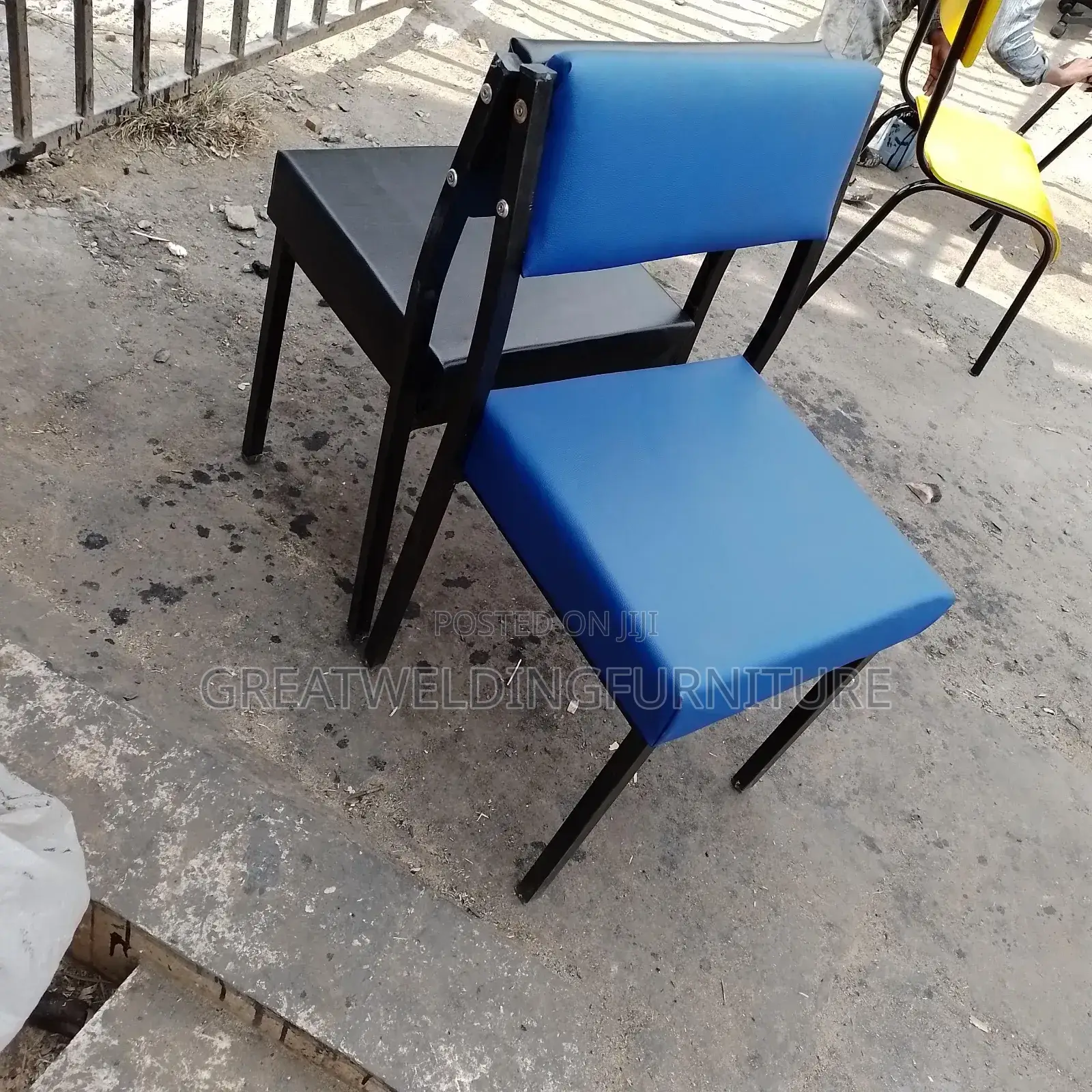 Blue and Black Caterina Office Chairs DSH