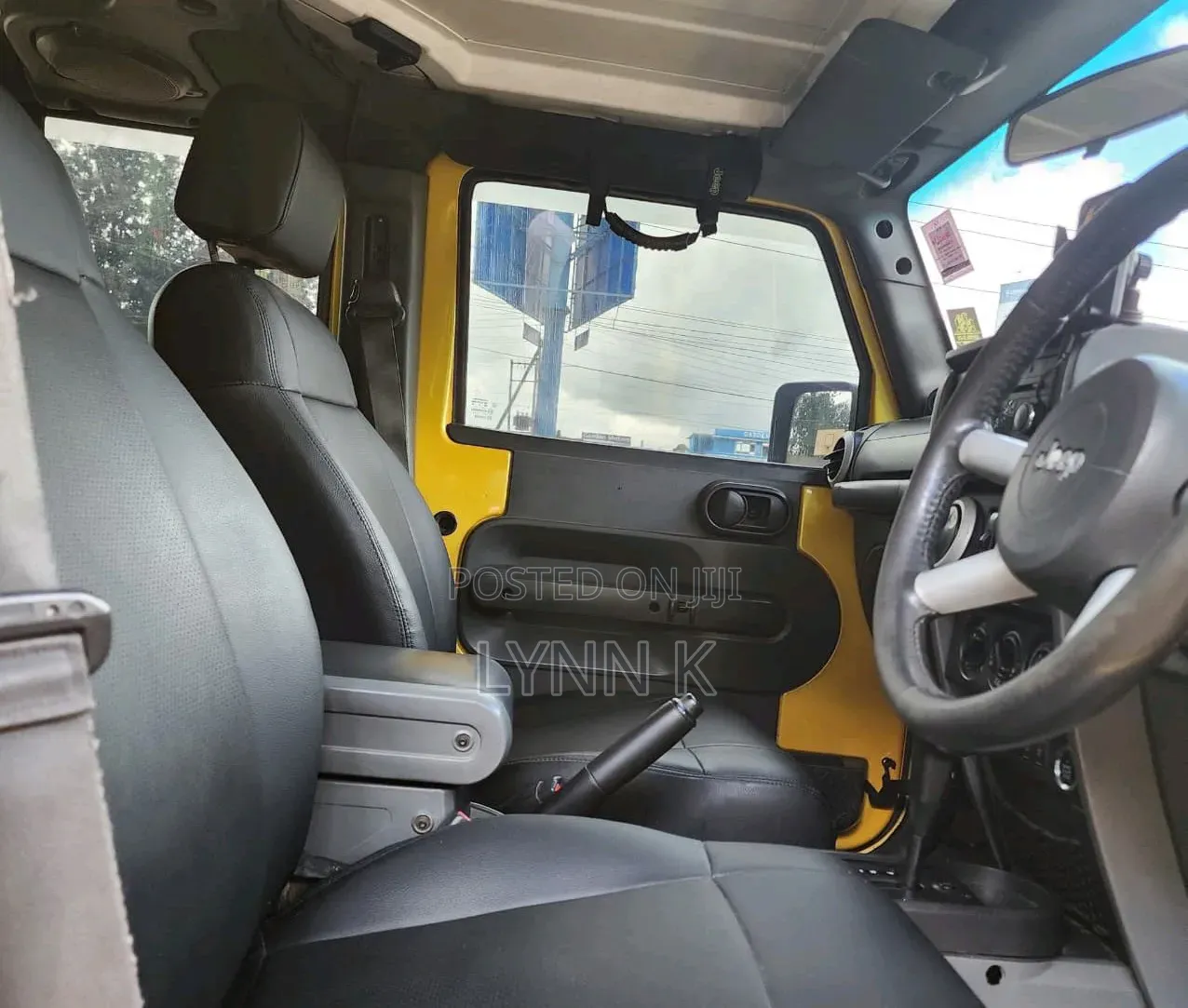 Jeep Wrangler 2010 Yellow