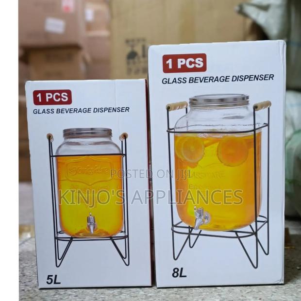 Glass 5litres Juice Dispensers
