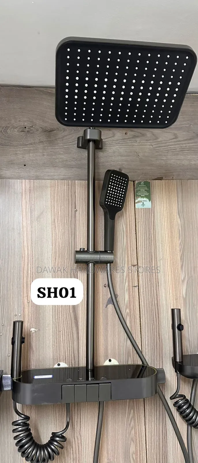 Modern Piano Shower Mixers