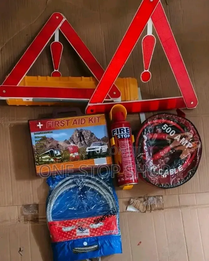 5in1 Road Safety Kit Essential Tools Set