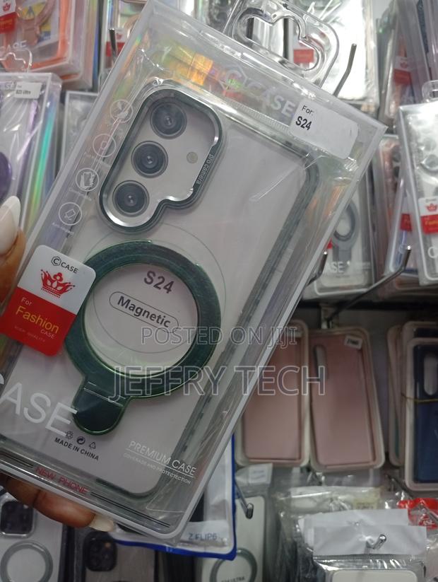 Premium Clear Phone Case for the Samsung Galaxy S24, - thumbnail 2