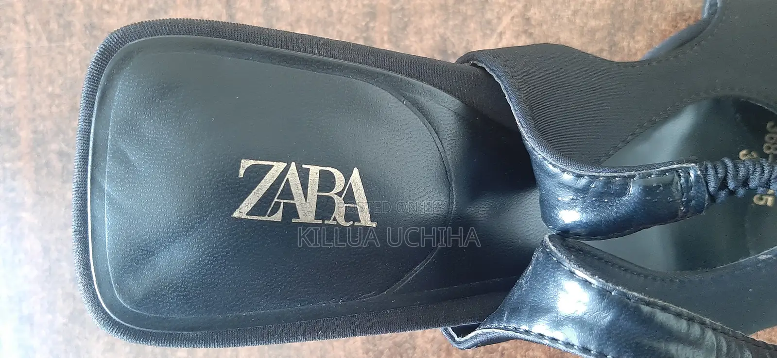 Original Zara Black Women’S Shoes Size 39 – Brand New