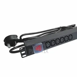 Mtn 6-way C13 Plug Pdu Black