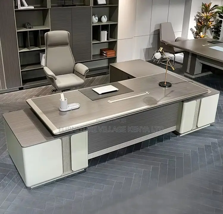 2.4 Meters Wide Executive Boss L-Shape Table