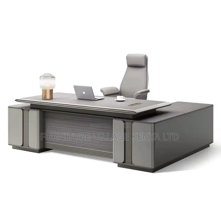 2.4 Meters Wide Executive Boss L-Shape Table