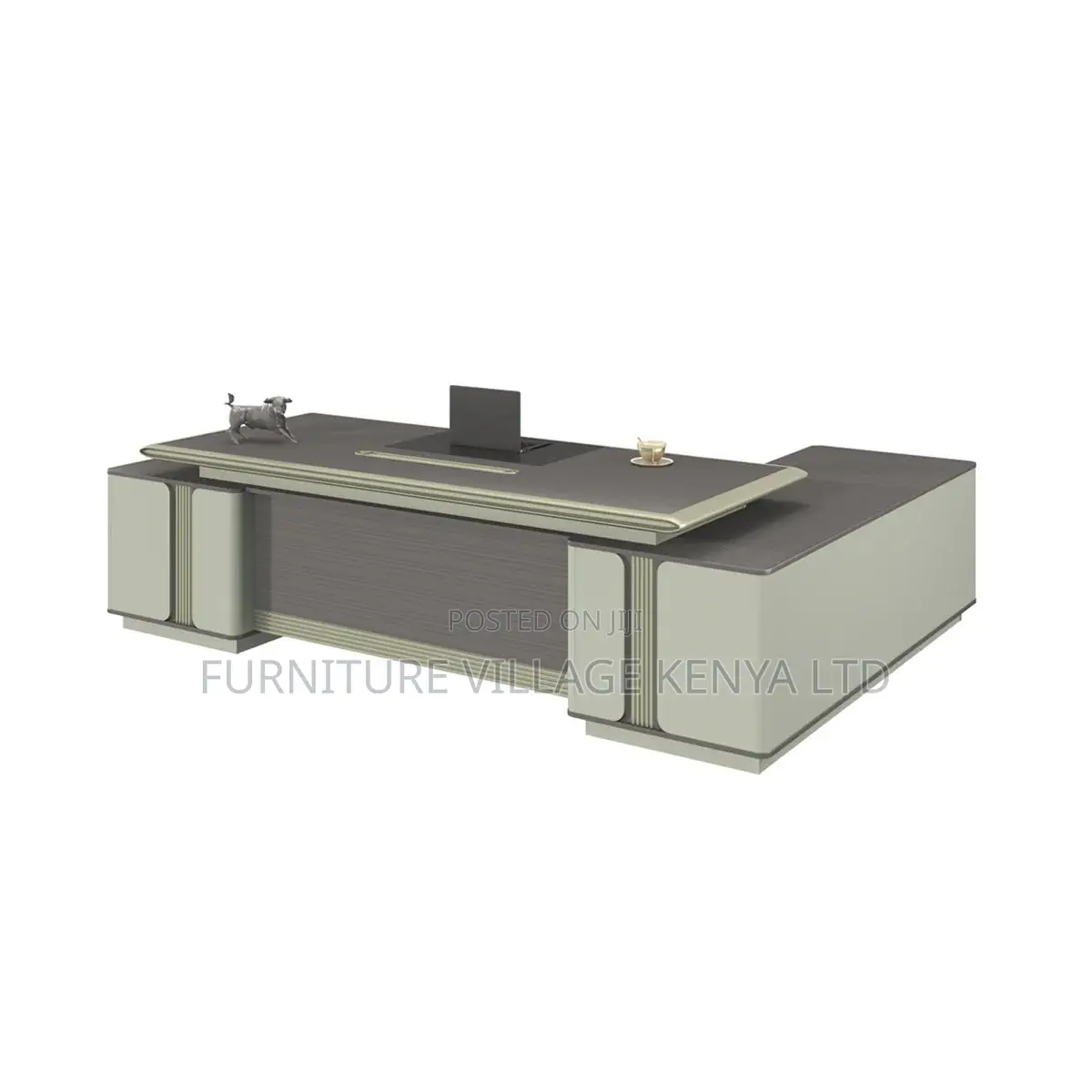 2.4 Meters Wide Executive Boss L-Shape Table