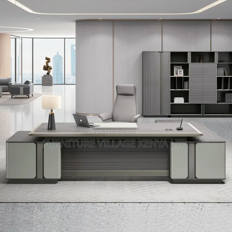 2.4 Meters Wide Executive Boss L-Shape Table