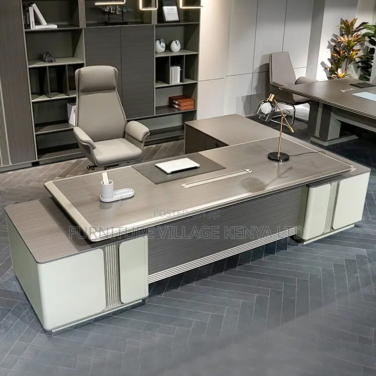 2.4 Meters Wide Executive Boss L-Shape Table