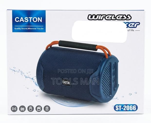 Caston St-2066 Rechargeable Wireless Bluetooth Speaker.Fm Radio Usb