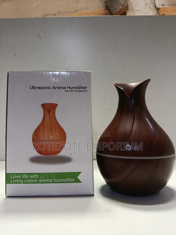 Wooden Ultrasonic Humidifier/Diffuser 130ml - thumbnail 2