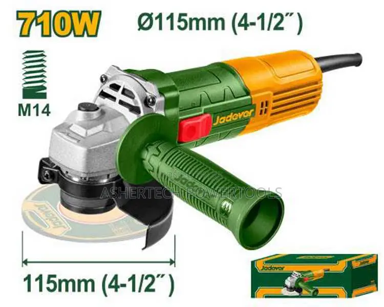Jadever Jdag15711 Angle Grinder 710w 115mm