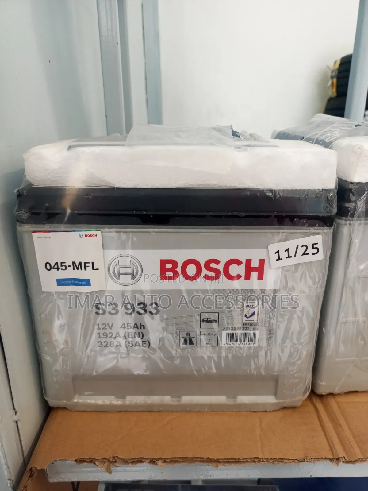 Bosch Ns60l Car Battery | Reliable Long Lasting Battery Kenya
