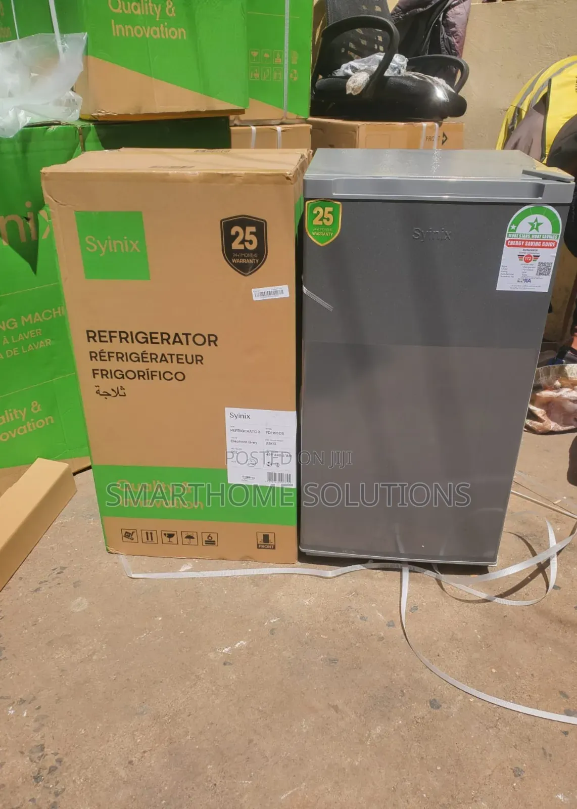 Syinix 90litres Single Door Fridge