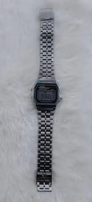 Casio Vintage a-158wa-1q Digital Grey Dial Unisex Watch (D011)