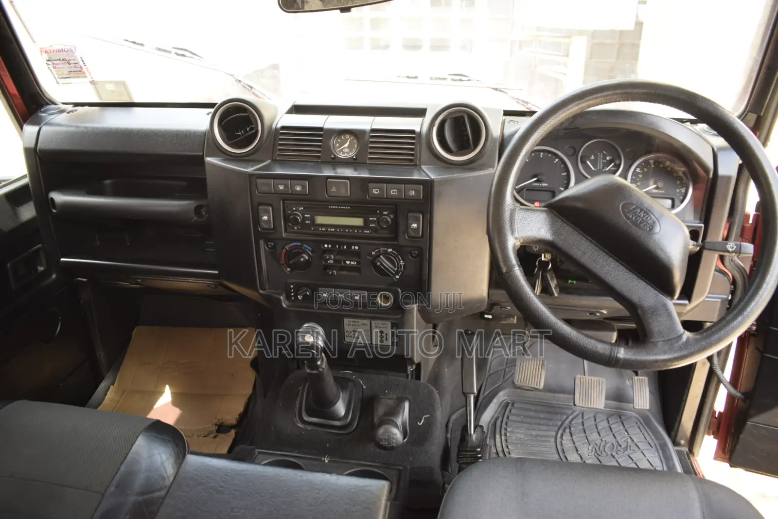 Land Rover Defender Puma 110 2.4 TD 2011 Burgundy